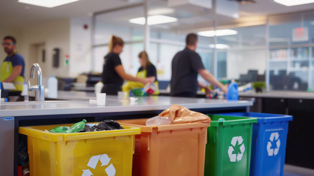 recycle bins